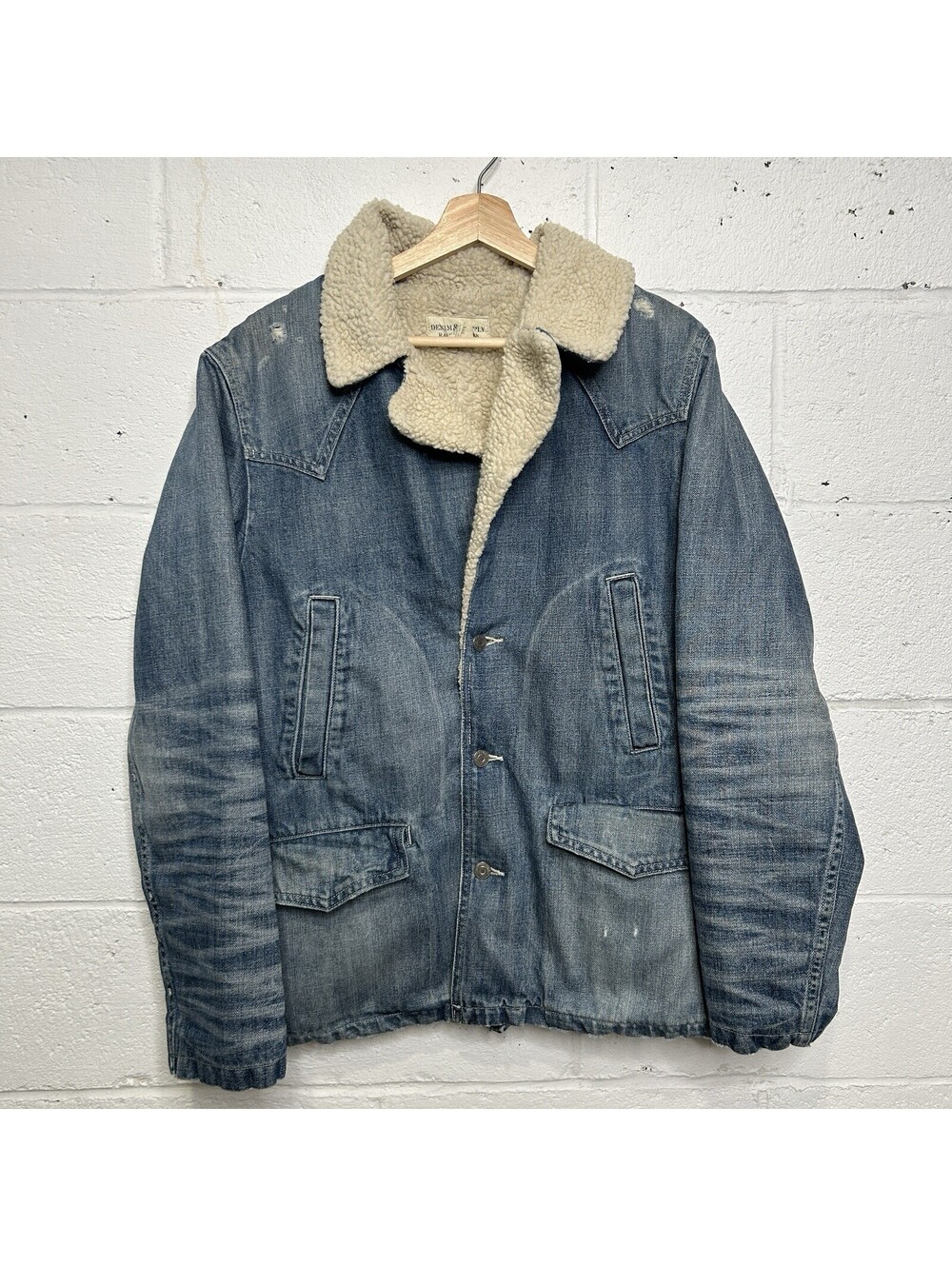 Vintage Denim & Supply Ralph Lauren Sherpa Ranch Jacket
